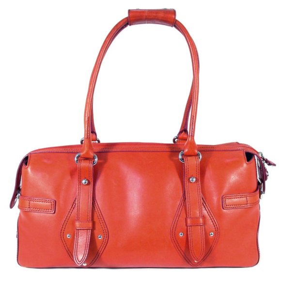 Cole Haan Handbags - COLE HAAN Trinity Collection Red Leather Satchel